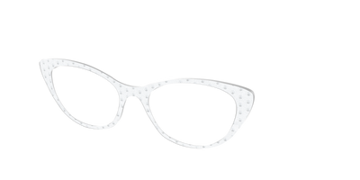 The Pearl Shimmer Polka Dots - Angle Top Thumbnail - Pair Eyewear