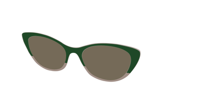 The Polarized Cedar & Sap Crystal Split Sun Top - Angle Top Thumbnail - Pair Eyewear