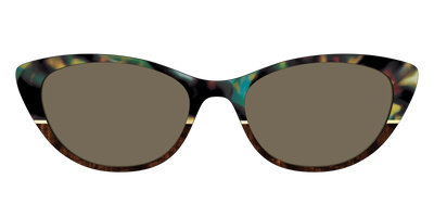 The Polarized Mirage Split with Gold Foil Sun Top - Front Top Thumbnail - Pair Eyewear