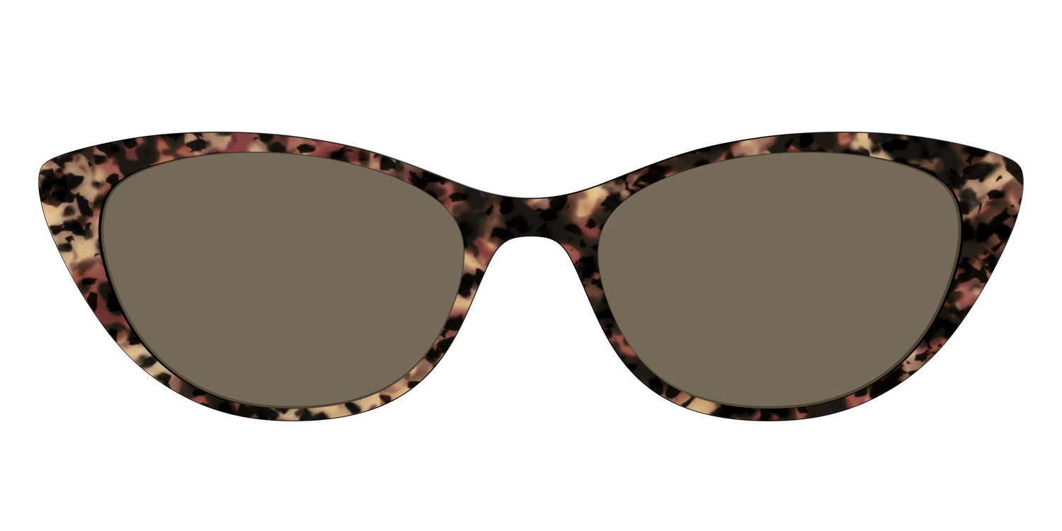 The Polarized Sienna Tortoise Sun Top - Front Top Image - Pair Eyewear