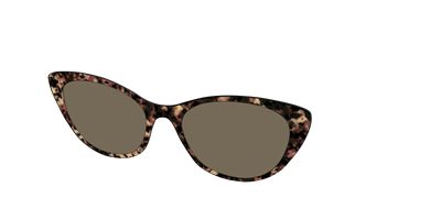 The Polarized Sienna Tortoise Sun Top - Angle Top Thumbnail - Pair Eyewear