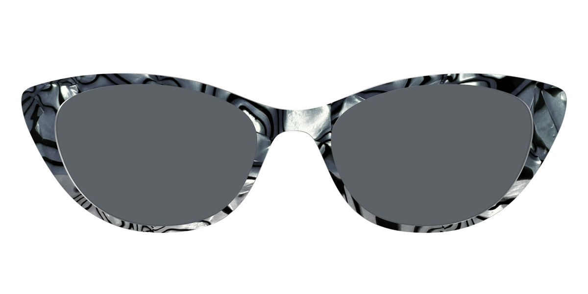 The Polarized Zebra Pearl Split Sun Top - Front Top Image - Pair Eyewear