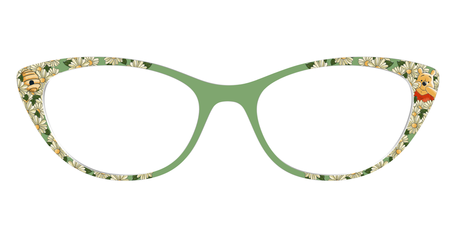 Pooh Bear's Daisies - Front Top Image - Pair Eyewear