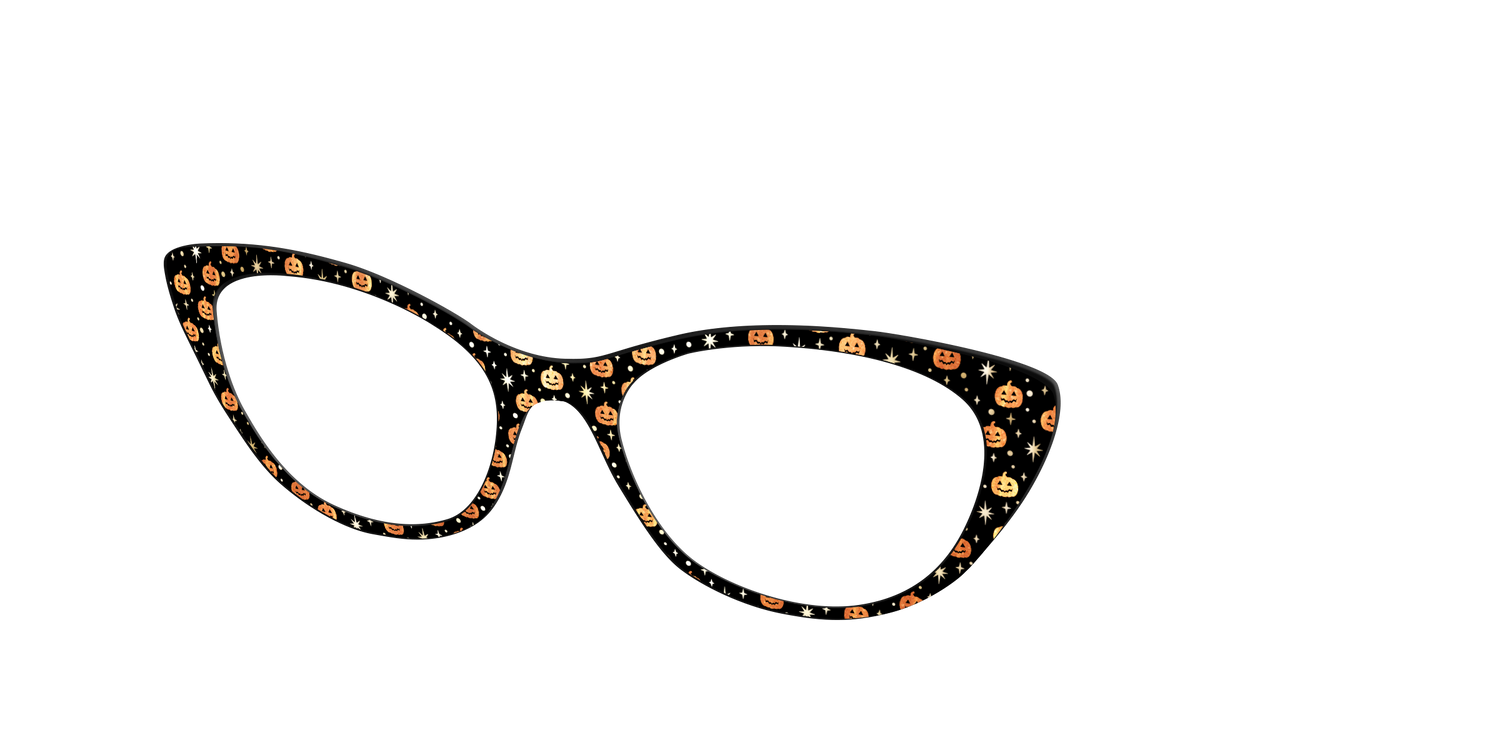 The Shimmer Jack-o'-Lanterns - Angle Top Image - Pair Eyewear