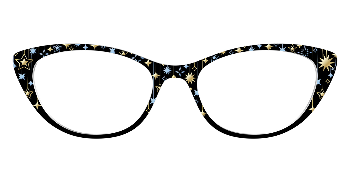 The Snowfall Starbursts - Front Top Image - Pair Eyewear