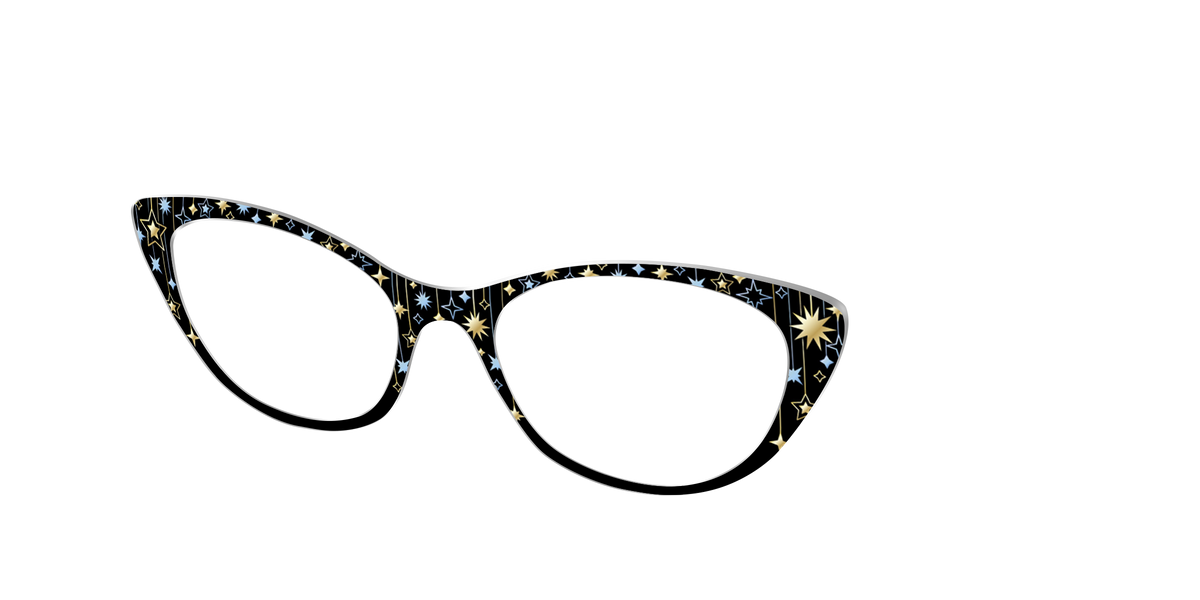 The Snowfall Starbursts - Angle Top Image - Pair Eyewear