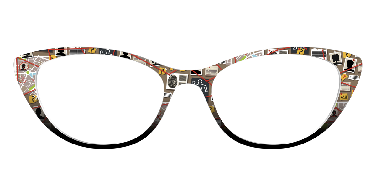The Solved Mystery - Front Top Image - Pair Eyewear