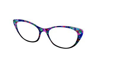The Space Invasion Marble - Angle Top Thumbnail - Pair Eyewear