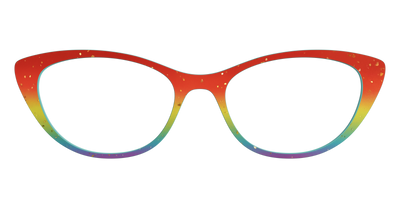 The Spectrum Gradient with Gold Flakes - Front Top Thumbnail - Pair Eyewear