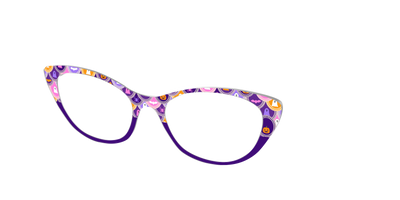 The Spooky Scallop Split - Angle Top Thumbnail - Pair Eyewear