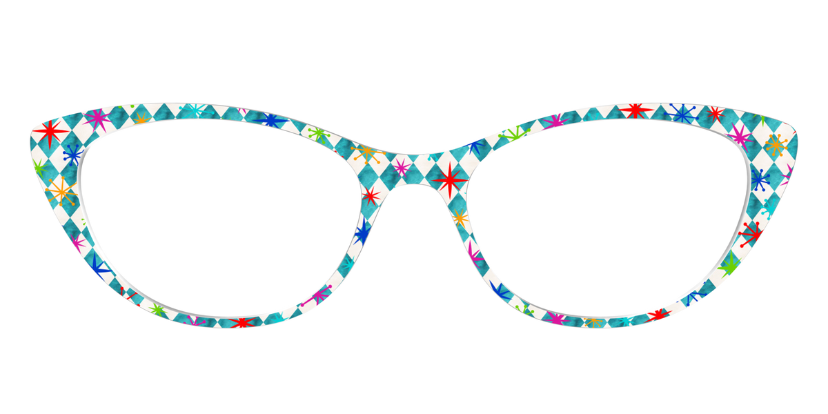 The Starburst Diamonds - Front Top Image - Pair Eyewear