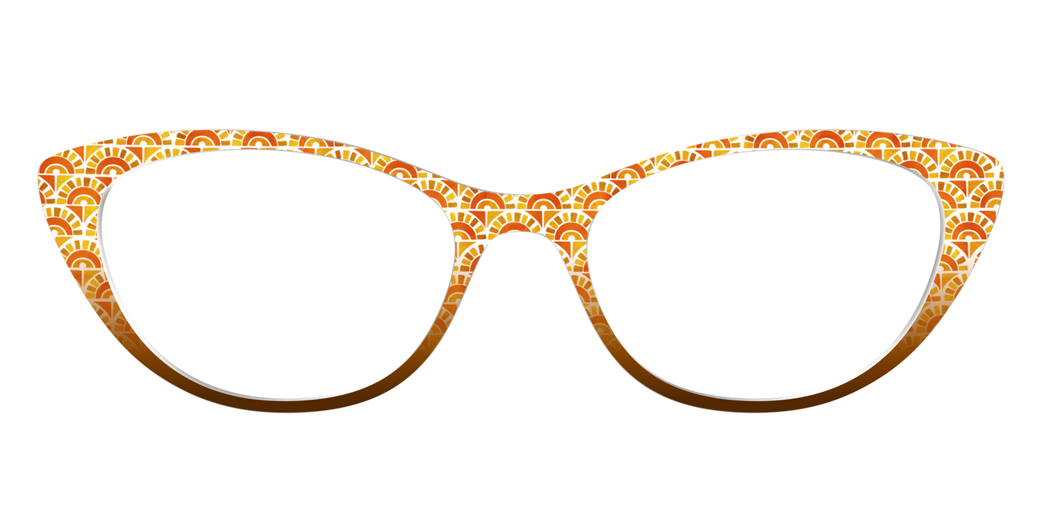The Summer Sun Scallop - Front Top Image - Pair Eyewear