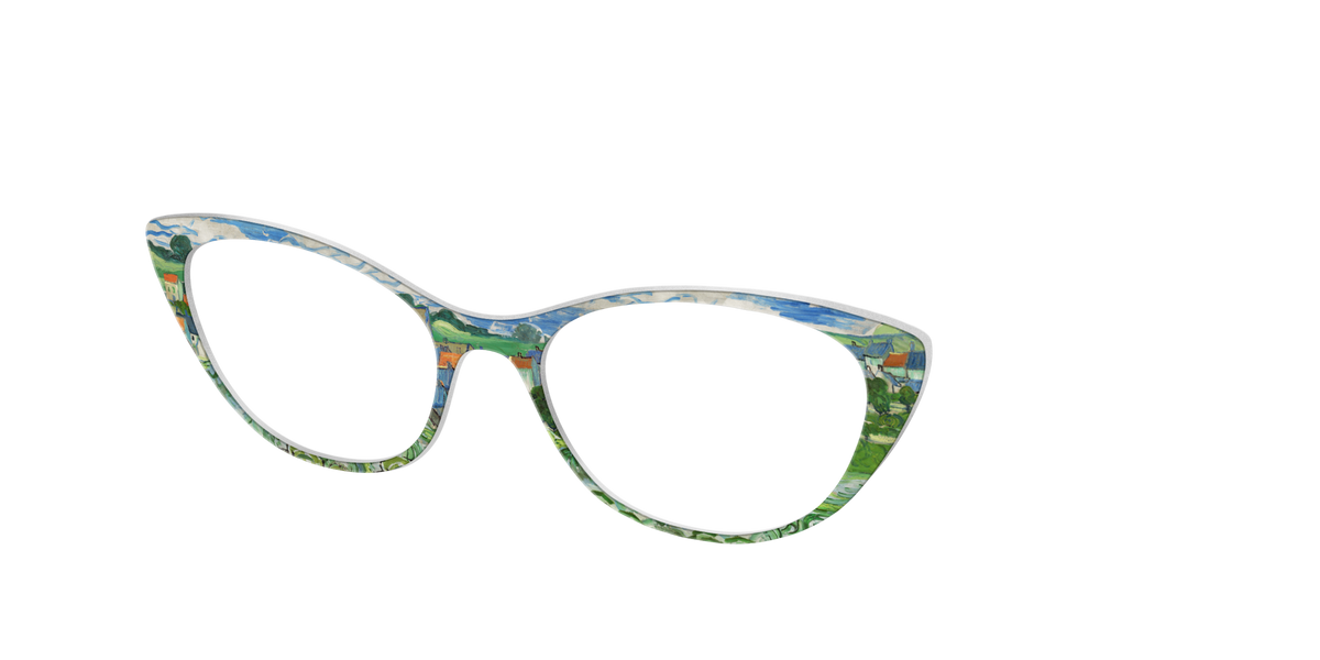The View of Auvers-Sur-Oise - Angle Top Image - Pair Eyewear