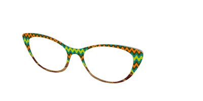 The Woodgrain Waves - Angle Top Thumbnail - Pair Eyewear