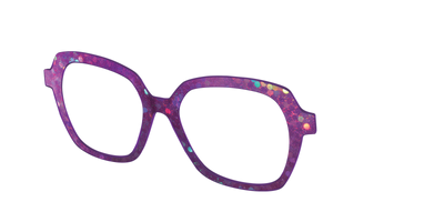 The Berry Jam Hexagons - Angle Top Thumbnail - Pair Eyewear