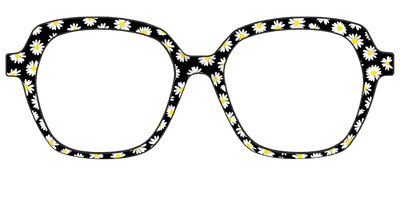 The Black Daisy - Front Top Thumbnail - Pair Eyewear