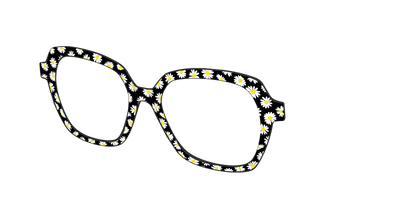 The Black Daisy - Angle Top Thumbnail - Pair Eyewear