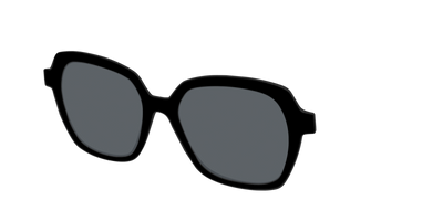 The Non-Polarized Black Sun Top - Angle Top Thumbnail - Pair Eyewear