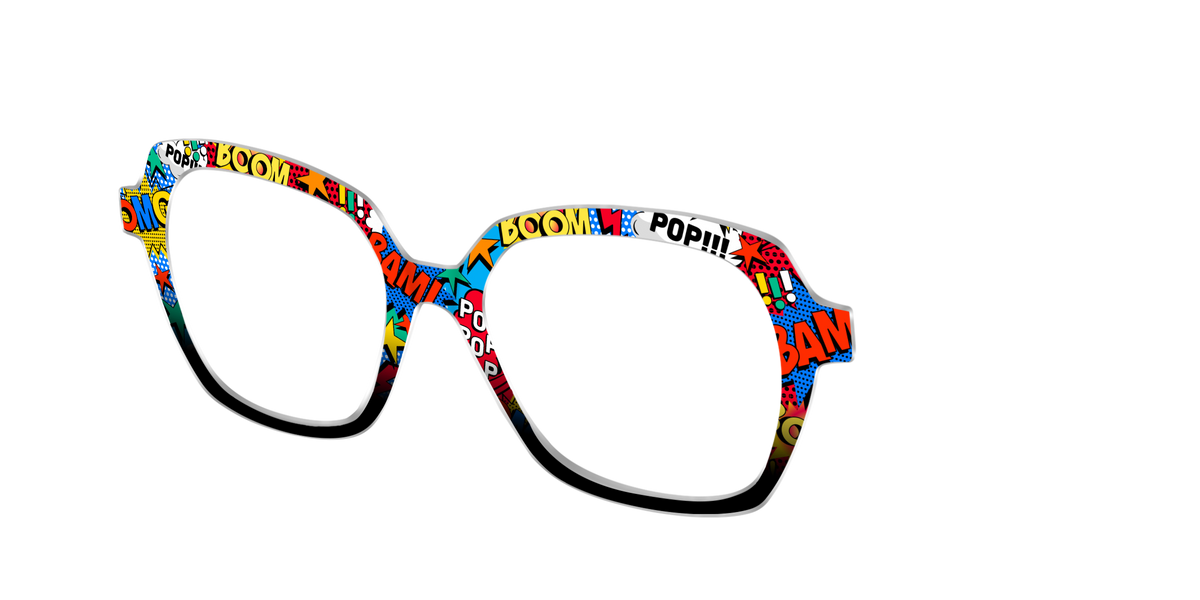 The Comic Strip - Angle Top Image - Pair Eyewear