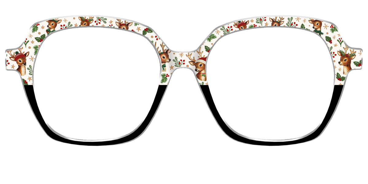 The Dashing Reindeer - Front Top Image - Pair Eyewear