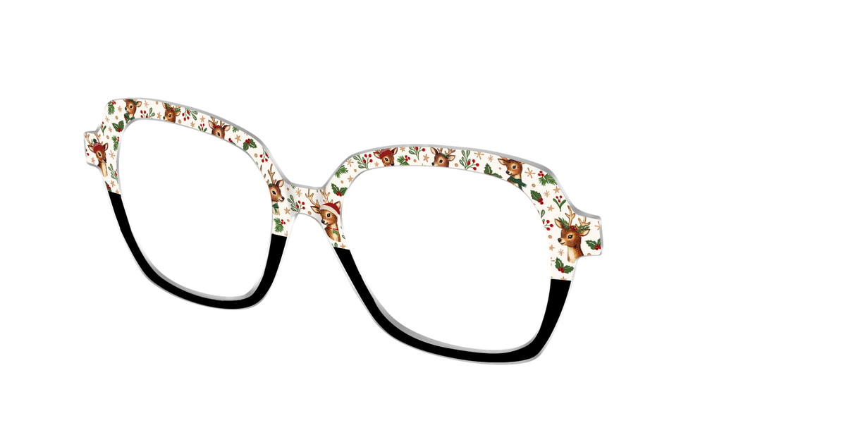 The Dashing Reindeer - Angle Top Image - Pair Eyewear