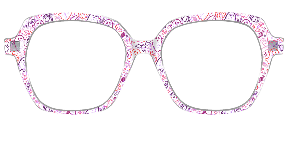 The Frightfully Fun Doodles Crystal - Front Top Image - Pair Eyewear