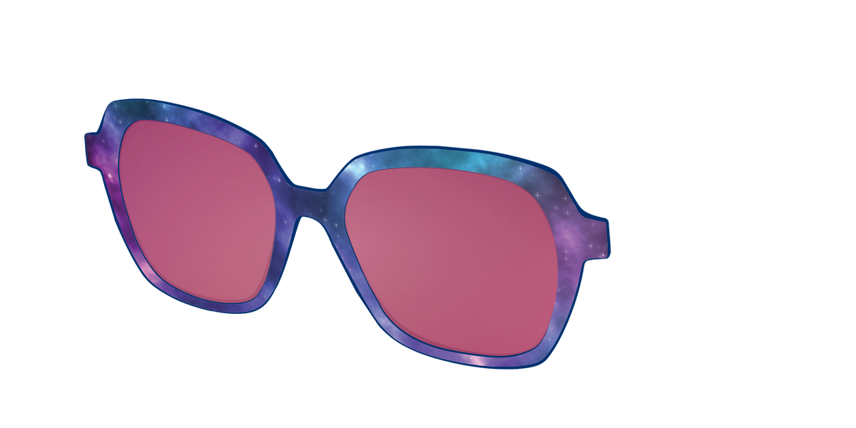 The Polarized Galaxy Sun Top - Angle Top Image - Pair Eyewear