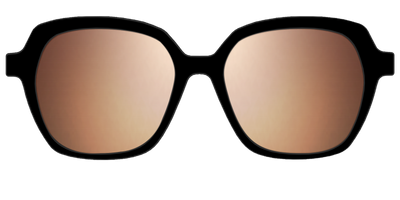 The Polarized Gold Reflective Sun Top - Front Top Thumbnail - Pair Eyewear