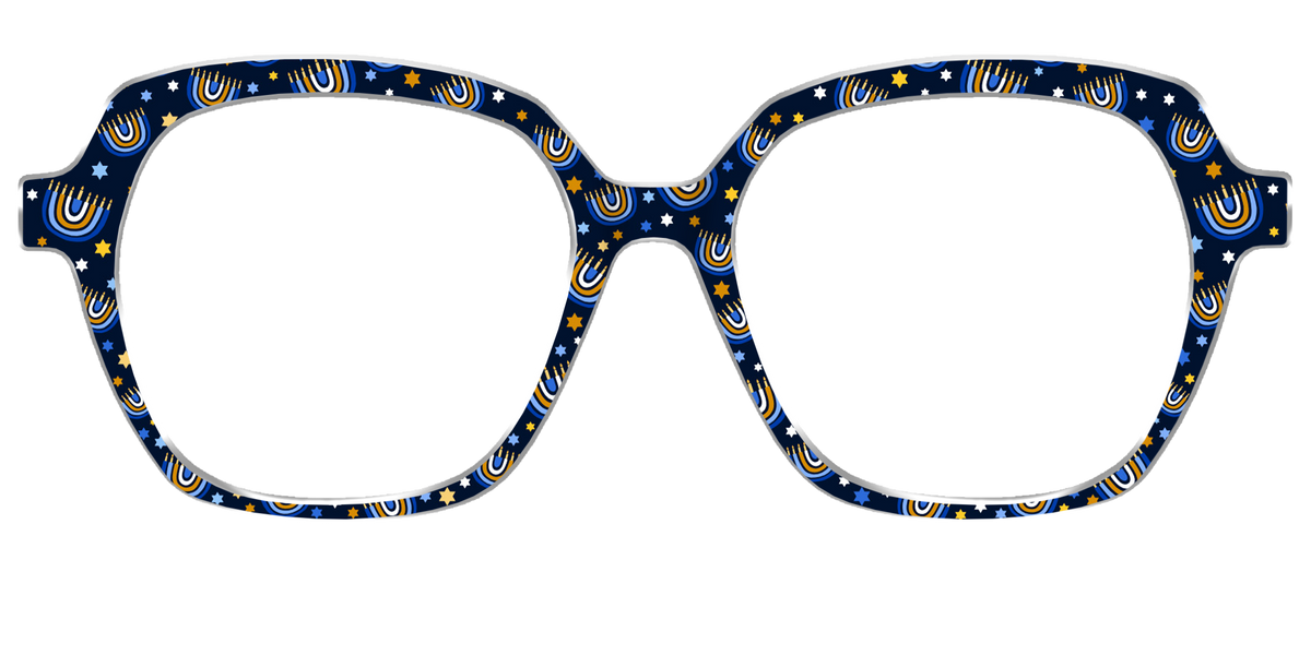 The Hanukkah Menorahs - Front Top Image - Pair Eyewear
