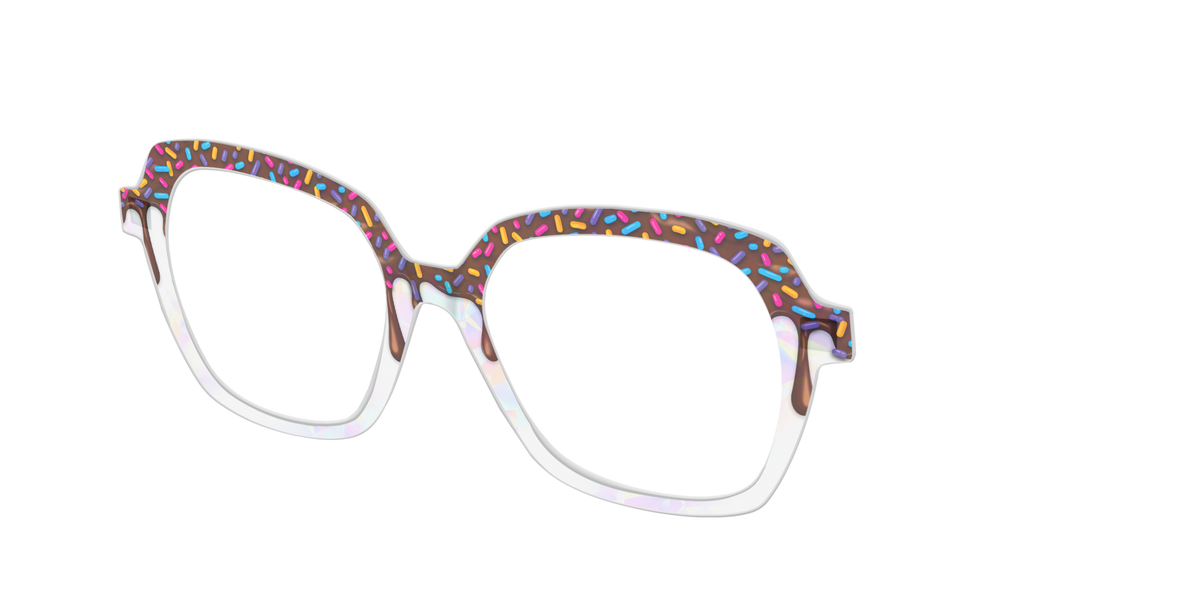 The Holographic Milkshake - Angle Top Image - Pair Eyewear
