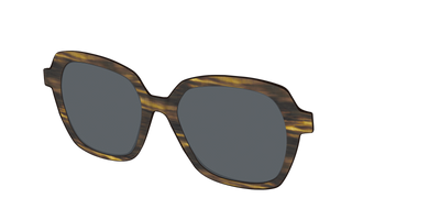 The Polarized Horn Sun Top - Angle Top Thumbnail - Pair Eyewear