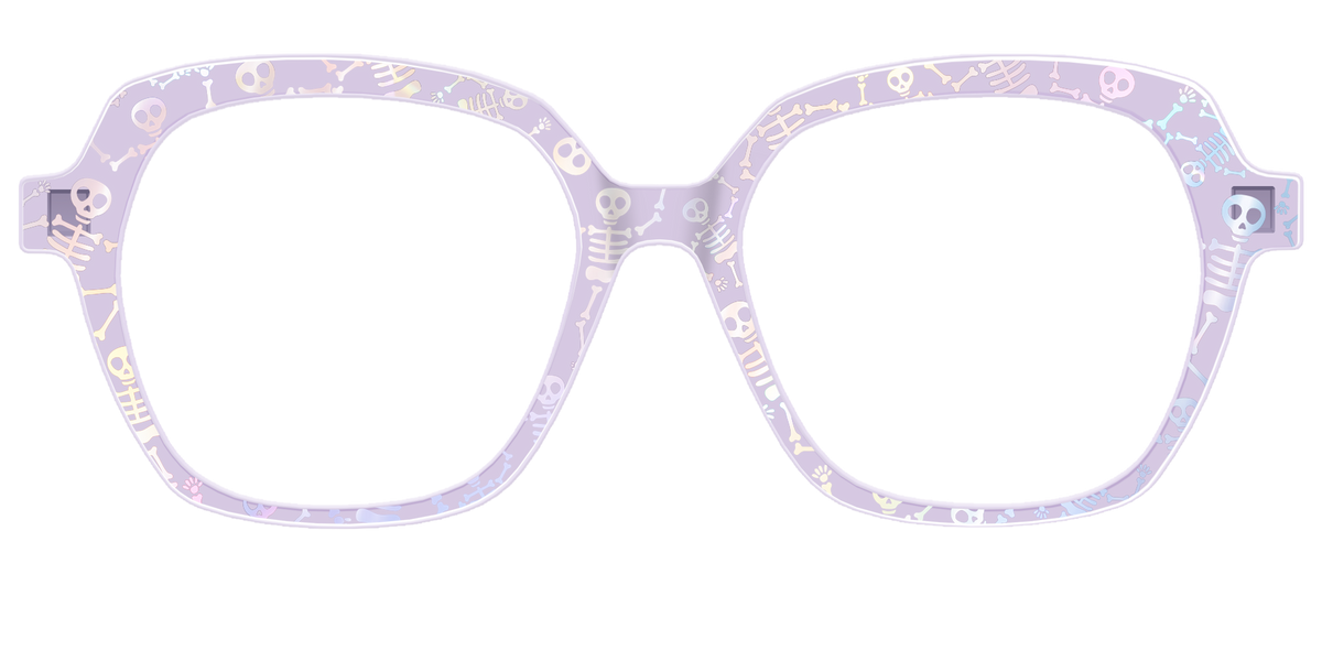 The Iridescent Groovy Graveyard - Front Top Image - Pair Eyewear