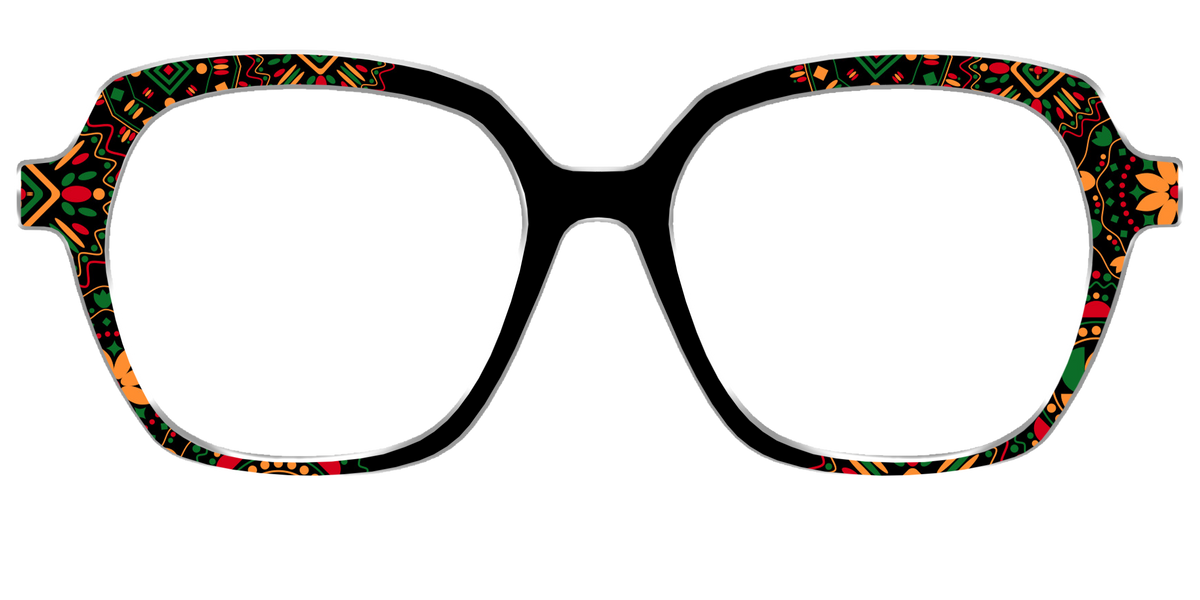 The Kwanzaa Medallion - Front Top Image - Pair Eyewear