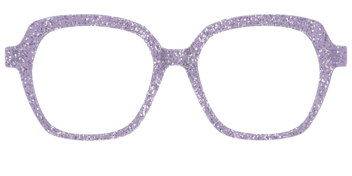 The Lavender Sparkle - Front Top Image - Pair Eyewear