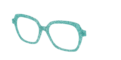 The Mint Sparkle - Angle Top Thumbnail - Pair Eyewear