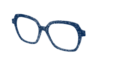 The Navy Sparkle - Angle Top Thumbnail - Pair Eyewear