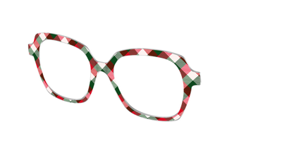 The Nice List Plaid - Angle Top Thumbnail - Pair Eyewear