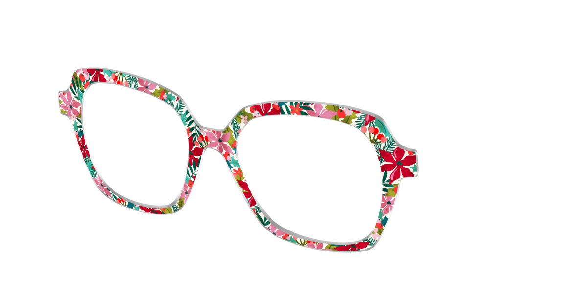 The Poinsettia Grove - Angle Top Image - Pair Eyewear