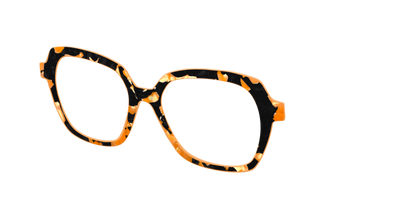 The Pumpkin Camo Pearl Tortoise - Angle Top Thumbnail - Pair Eyewear