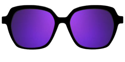 The Polarized Purple Reflective Sun Top - Front Top Thumbnail - Pair Eyewear