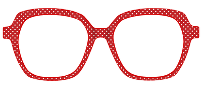 The Ruby Pin Dot - Front Top Thumbnail - Pair Eyewear