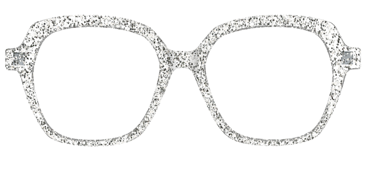 The Silver Sparkle - Front Top Image - Pair Eyewear