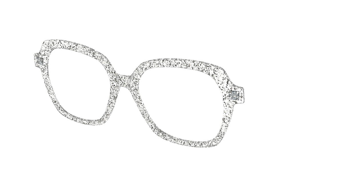 The Silver Sparkle - Angle Top Image - Pair Eyewear