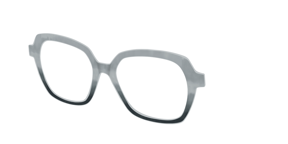 The Slate Dip Dye - Angle Top Image - Pair Eyewear