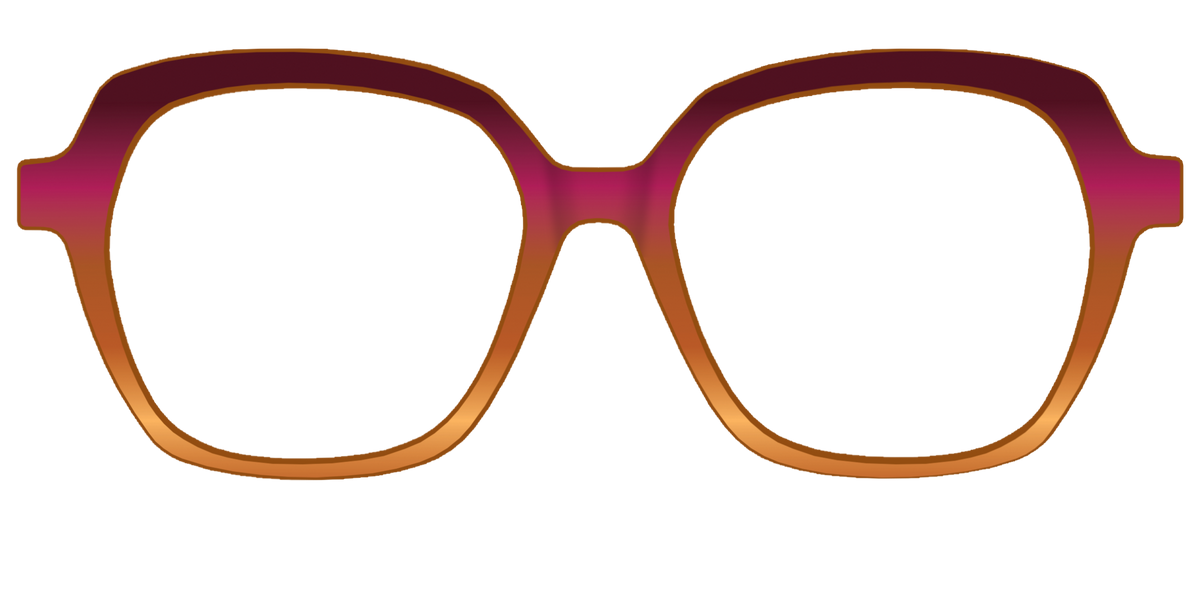 The Umber to Ochre Gradient - Front Top Image - Pair Eyewear
