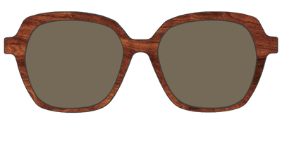 The Polarized Woodgrain Sun Top - Front Top Thumbnail - Pair Eyewear