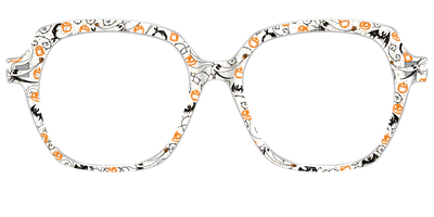 Zero Crystal with Glitter - Front Top Thumbnail - Pair Eyewear