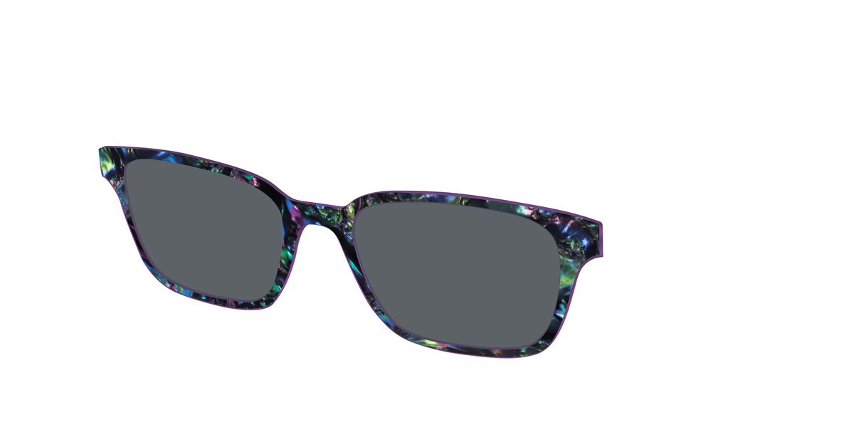 The Polarized Abalone Sun Top - Angle Top Image - Pair Eyewear