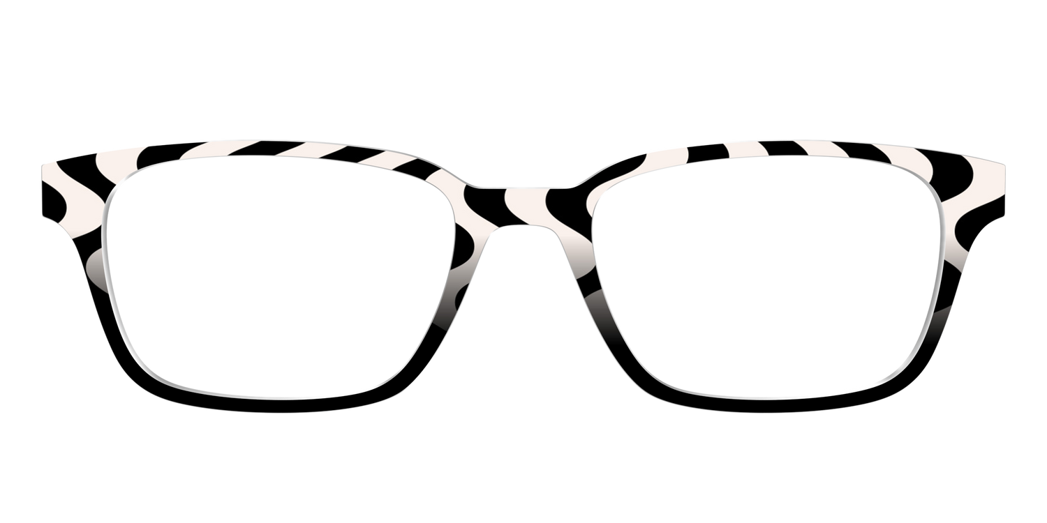 The Bold Waves - Front Top Image - Pair Eyewear