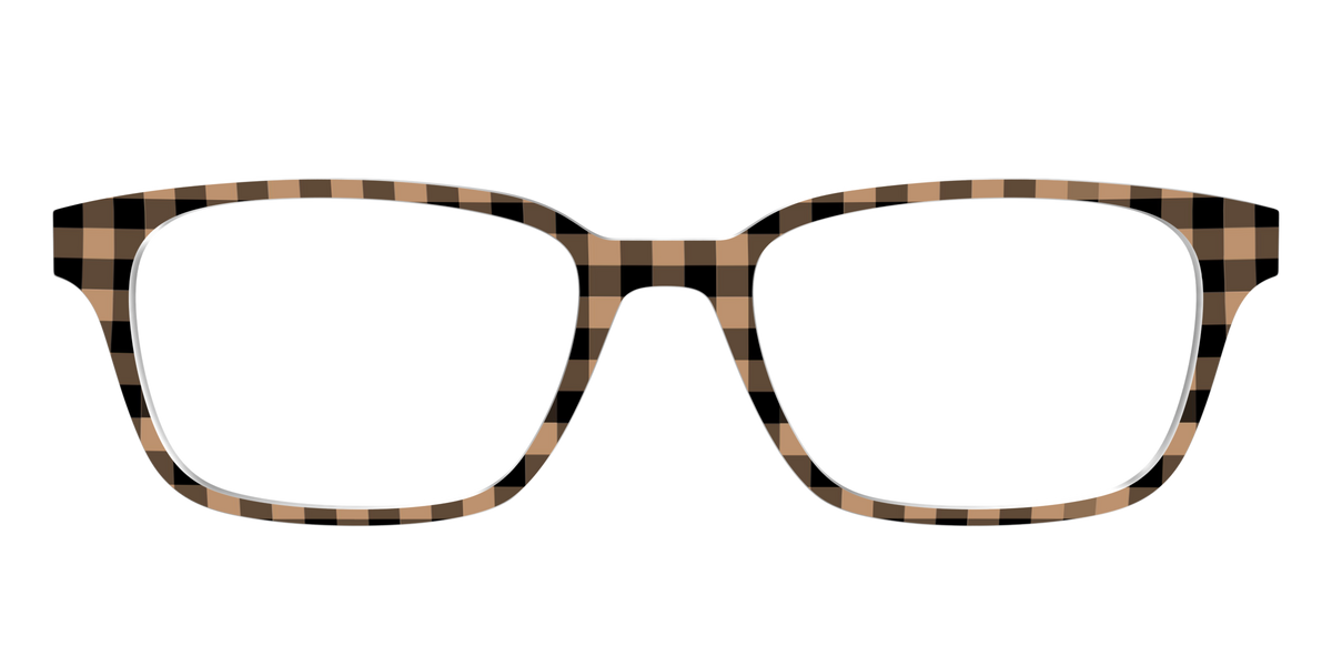 The Cider Buffalo Plaid - Front Top Image - Pair Eyewear